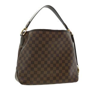 LOUIS VUITTON Damier Ebene Delightful PM Shoulder Bag N41459